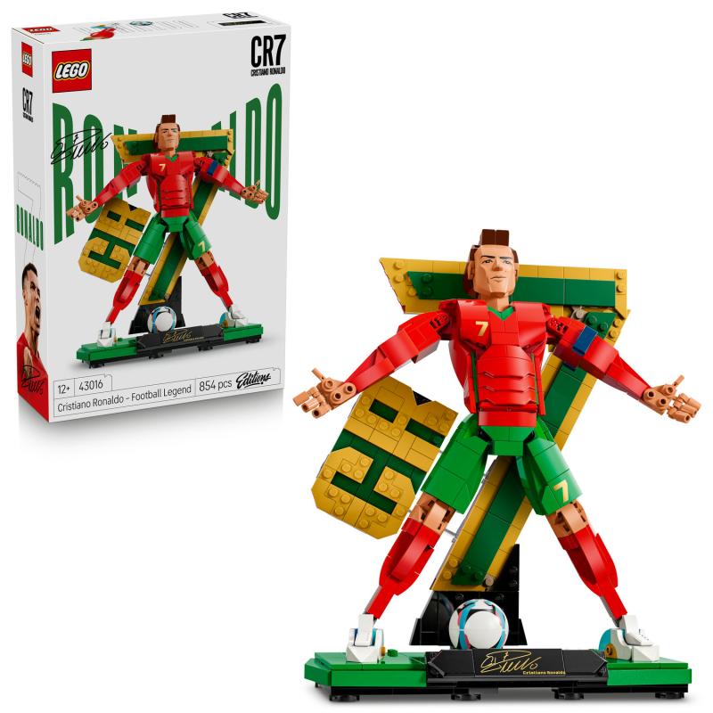 LEGO Classic 43016 Cristiano Ronaldo – Futbalová legenda