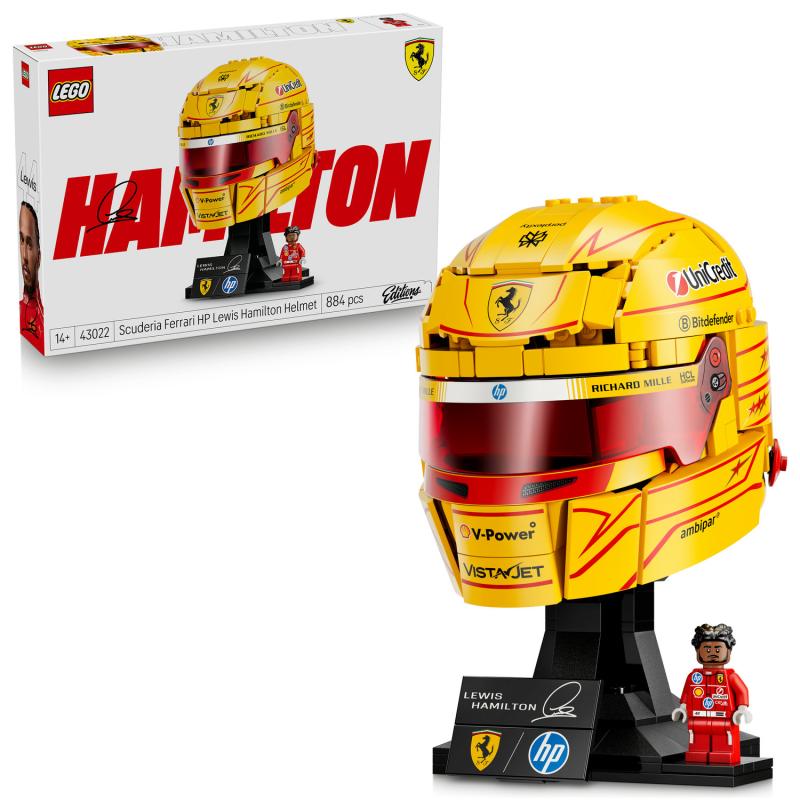 LEGO Classic 43022 Prilba Lewis Hamilton zo Scuderia Ferrari HP