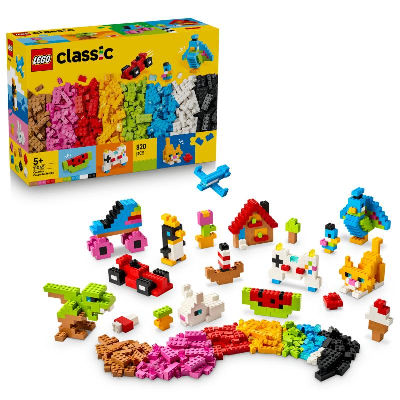 LEGO Classic 11045 Kreatívne pestrofarebné kocky