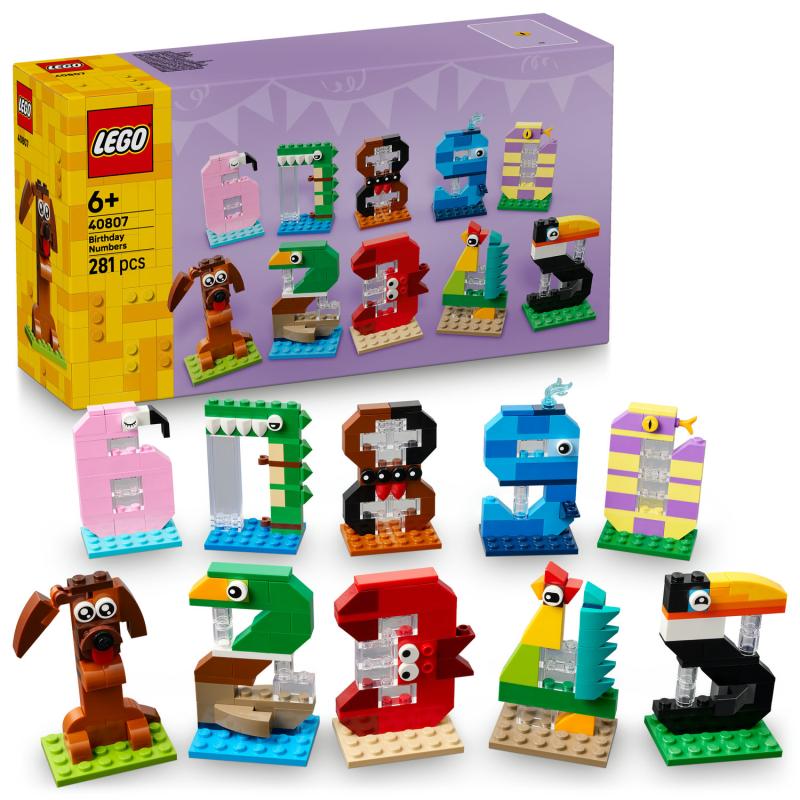 LEGO Classic 40807 Čísla na narodeniny