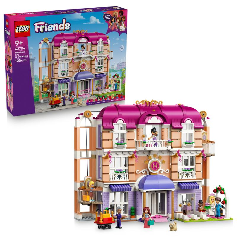 LEGO Friends 42704 Grandhotel v mestečku Heartlake