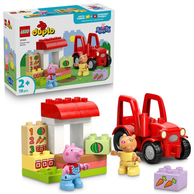 LEGO Duplo 10468 Traktor a trh