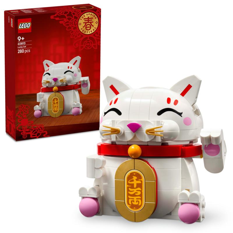 LEGO Iconic 40813 Mačka pre šťastie