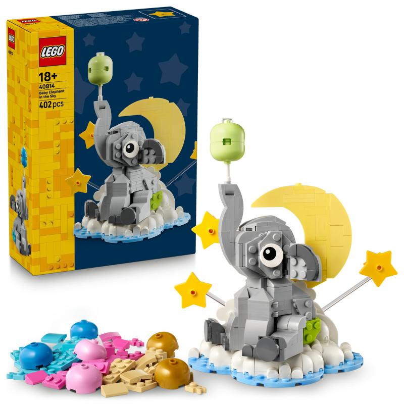 LEGO Icons 40814 Slonie mláďa na oblohe
