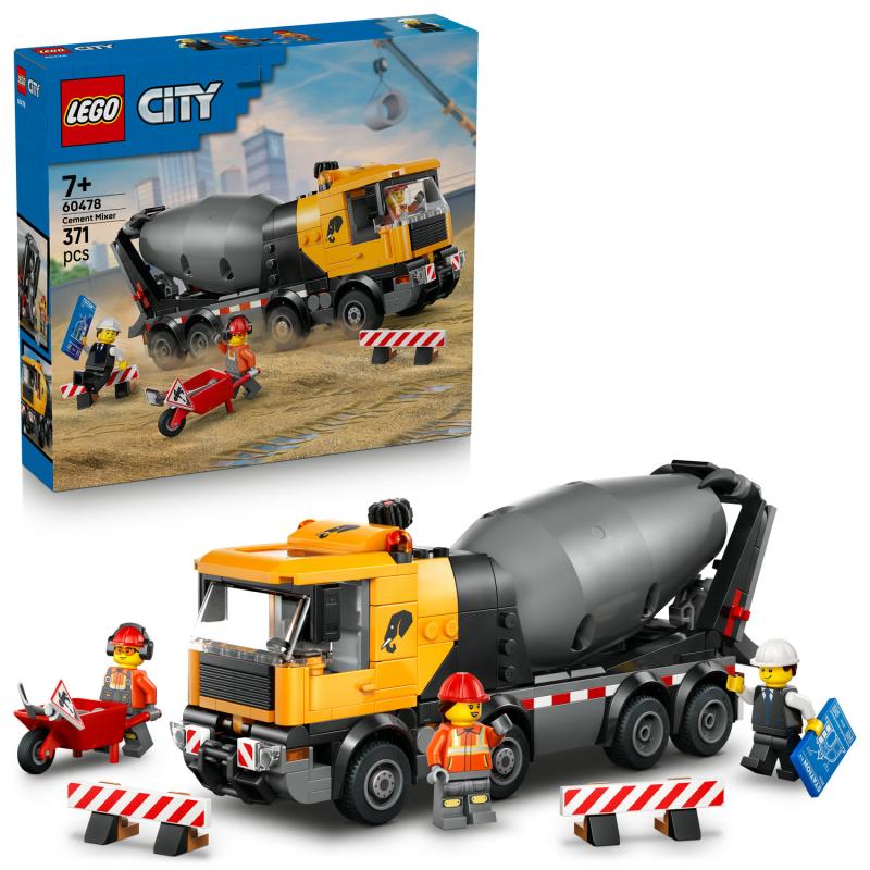 LEGO City 60478 Miešačka