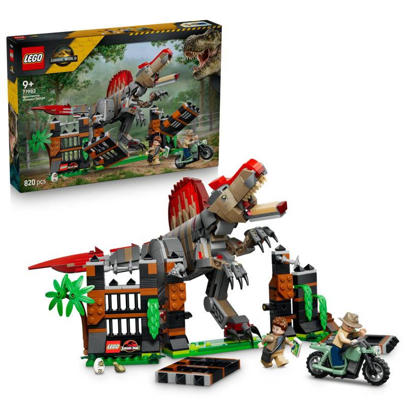 LEGO Jurassic World 77982 Útek dinosaura spinosaura