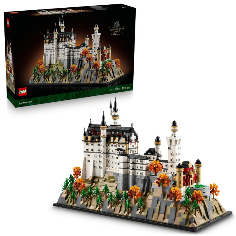LEGO Architecture 21063 Zámok Neuschwanstein