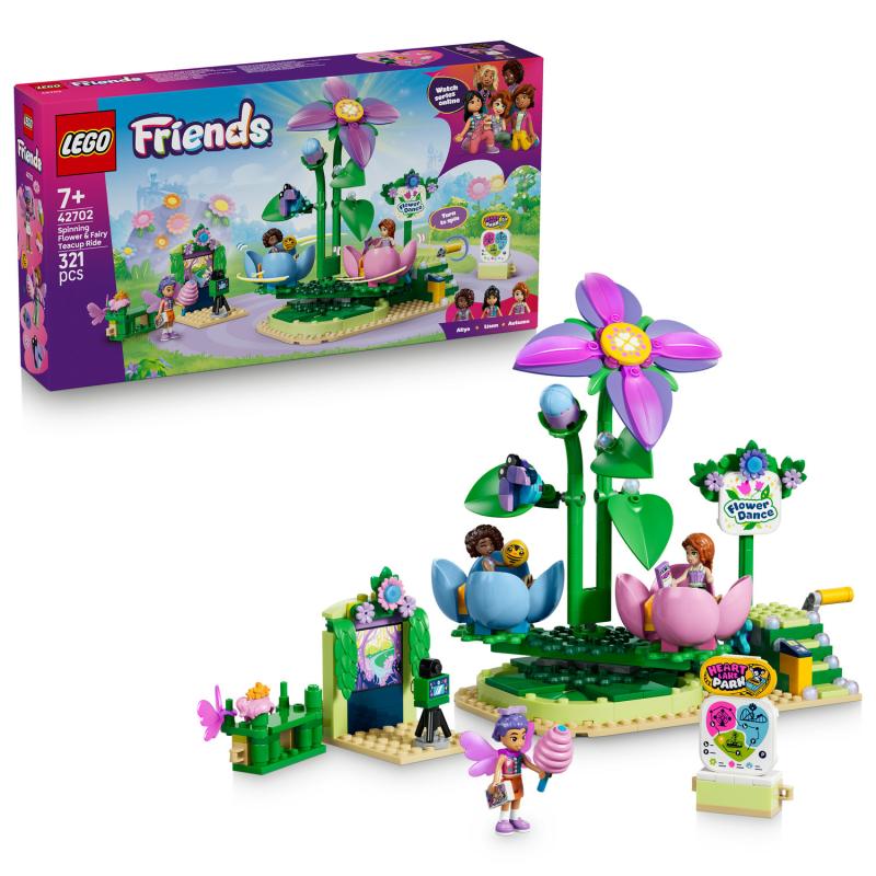 LEGO Friends 42702 Kvietkový kolotoč s vílami