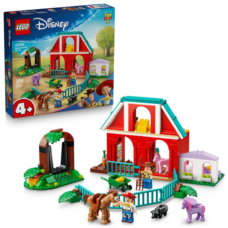 LEGO Disney 43304 Blazeova koňská farma