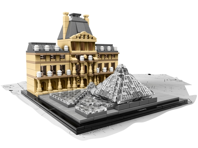 LEGO Architektúra 21024 Louvre Bazár